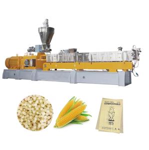 Wholesale HDPE PE PVC LDPE PET Plastic Biodegradable Granulator Extruder 450~750kg/H from china suppliers