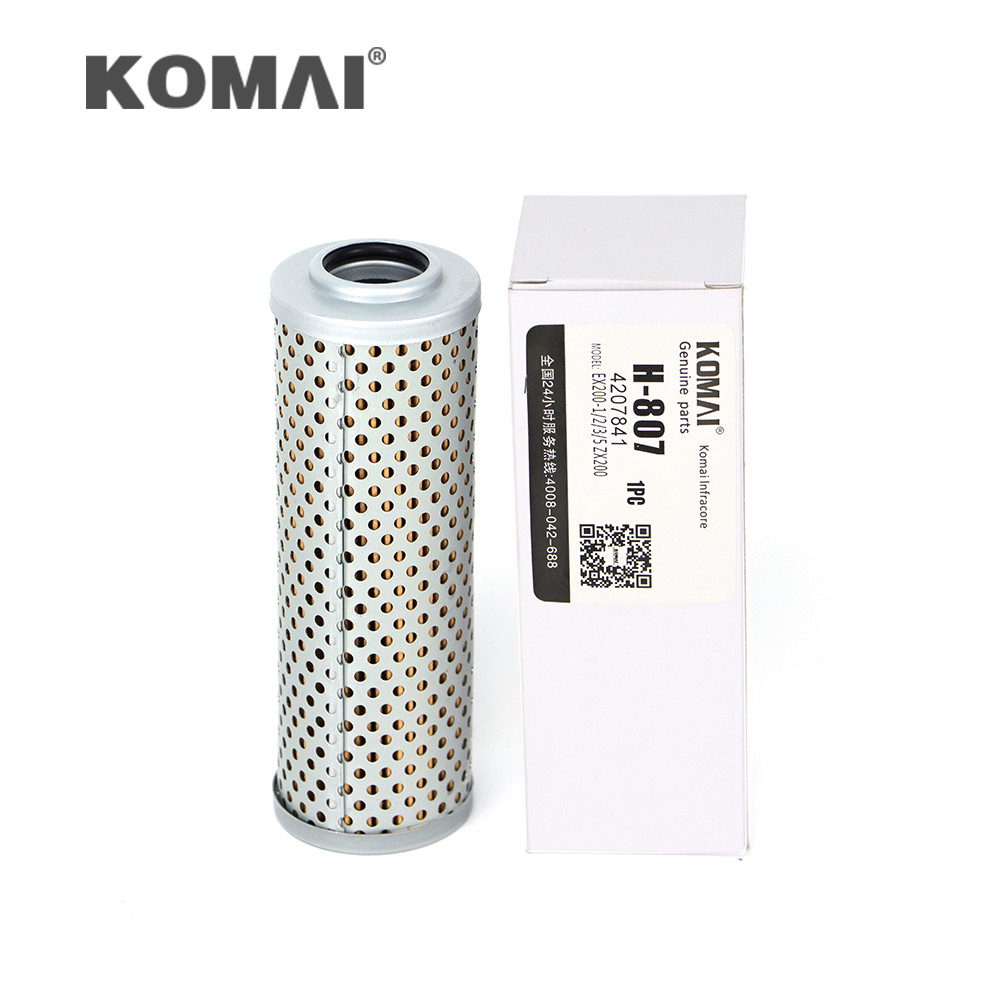 Excavator Filters For Hitachi Excavator Engine 4370435 4207841 Fiber Pilot Filter