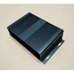 Wholesale Matt Black Sandblasting Extruded Aluminum Enclosure Box from china suppliers