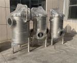 25 Micron Liquid Filtration Stainless Steel Bag Filter Housing 62KG Weight for