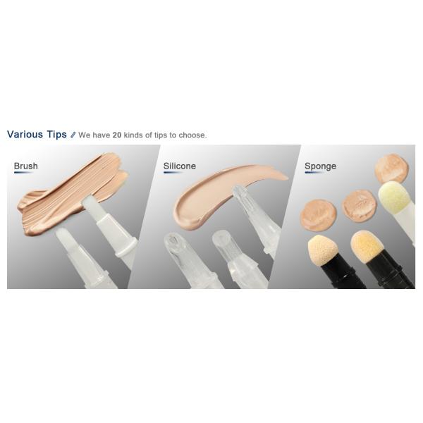 1ml 1.5ml Round Plastic Empty Anti Fungus Treatment Twist up Nail Cuticle Oil Pen Packaging