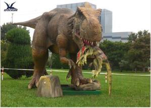 Wholesale Handmade Dinosaur Lawn Statue Length 3.5M-4M Dinosaur Realistic Model from china suppliers