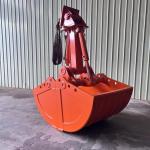 Backhoe Excavator Clamshell Bucket For VOLVO Komatsu KOBELCO