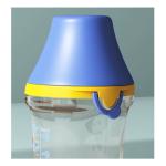 Plastic Flip Cap 8 Oz Milk Bottles Anti Colic PPSU BPA Free 180ml / 240ml