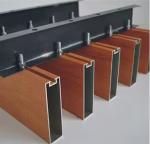 Indoor Aluminum Suspended Ceiling Fashion Aluminium Wood Grain Ceiling