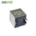 KRJ-180CNL Vertical Entry RJ45 Connector Single Port Integrated Magnetic