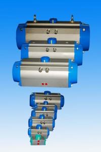 Wholesale Wuxi rack pinion actuator aluminum alloy rotary pneumatic actuator autocontrol valves from china suppliers