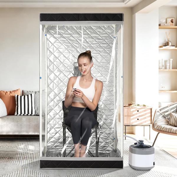 Full Body Home Portable Sauna Tent Folding Portable Medium Steam Sauna Tent