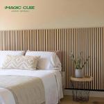 Customizable Square Acoustic Timber Wall Panels With Melamine Finish