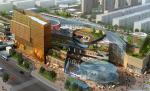 Q235B Q355B Steel Structure Shopping Mall / Two Storey Steel Frame Building