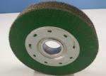 Stainless Steel Encapsulated Wheel Brush Applied Deburring Batteries Plate