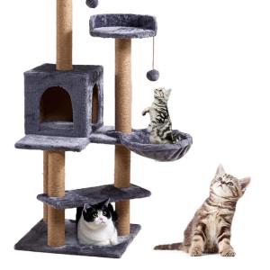 Wholesale Cats Original Design Faux Fur Rope Big Cat Tree Scratch Post As Phot from china suppliers