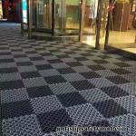 FS3000B 9MM Thick PVC Tiles Anti Slip Safety Mat Outdoor Waterproof Entry Mat