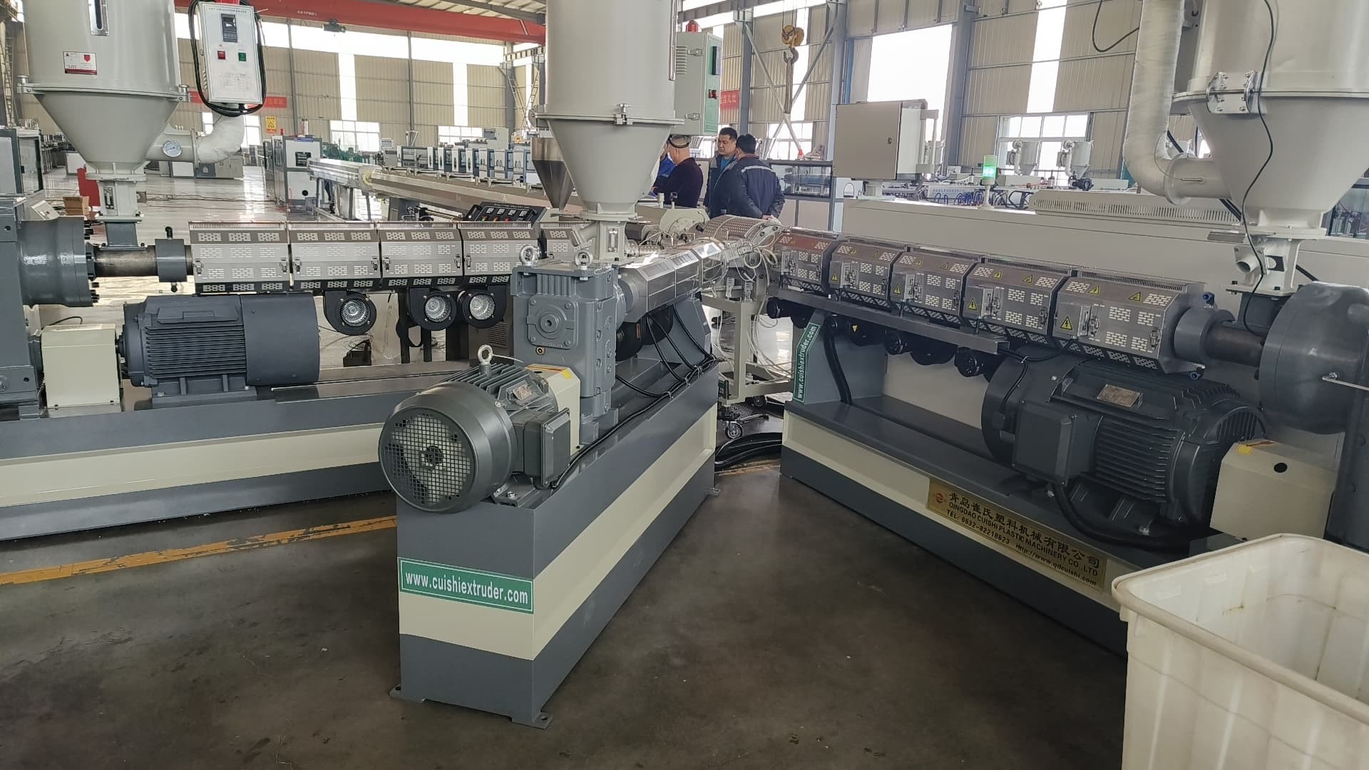 Single Screw Design ABA Multi-layer Polyethylene Pipe Manufacturing Line for Customized Production