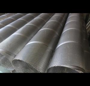Wholesale 304L 316 Grades Perforated Muffler Tubing Powder Coating For Air Conditioner from china suppliers