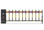 2-6m Arm Straight Automatic Boom Barrier Gate Traffic Barrier Gate For Parking