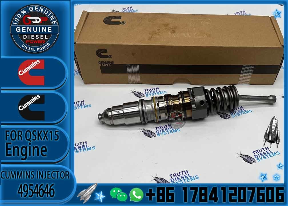 1764365 Genuine Diesel QSX15 Engine Common Rail Fuel Injector 1521978 570016 4954646 4076963 For Scania