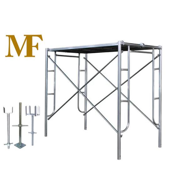 5-Ton Loading Capacity Anti Slip Scaffold Frame Rust Resistant Easy Assembly For Construction Site