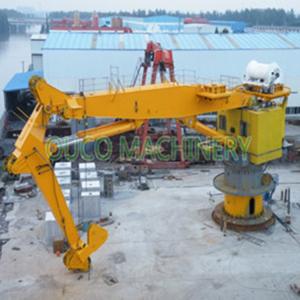 Wholesale 100t Deck Hydraulic ABS Offshore Knuckle Boom Crane from china suppliers