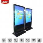 Factory direct sale lcd advertising player floor stand digital signage/totem