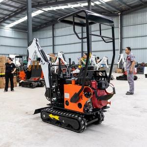 Wholesale Hydraulic Transmission Mini Excavator 1330mm Rotation Radius 1.5 Tonne Digger from china suppliers