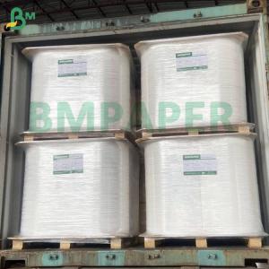 Wholesale Food Grade White Toothpick Wrapping Paper Roll 24 - 28GSM 26.5-32mm Width Virgin Pulp Biodegradable Kraft from china suppliers
