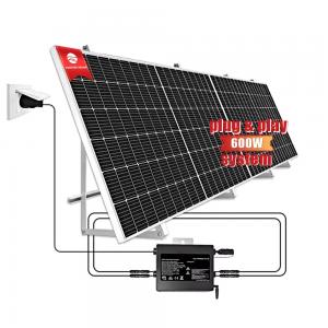 China 800w Plug And Play Solar System Single Phase Balcony Solar Panels 110V on sale