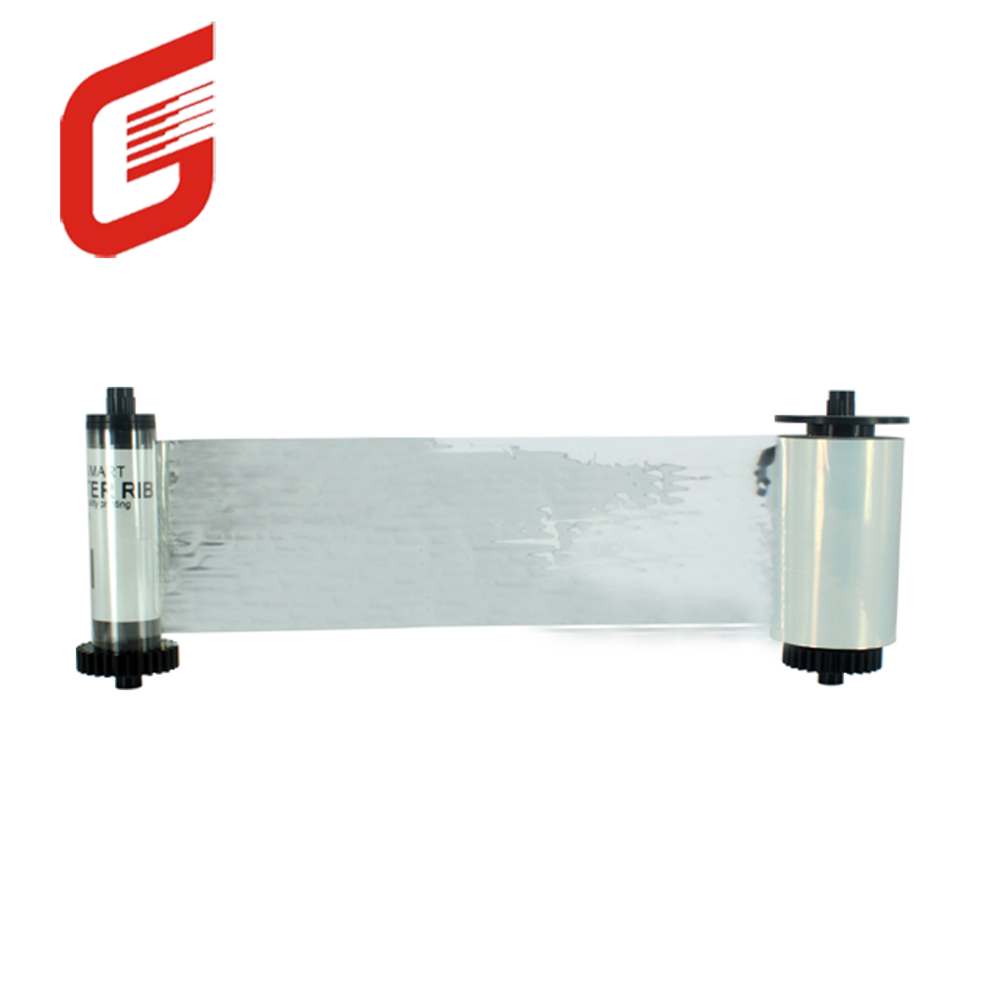 IDP Smart 650681 Metallic Silver Ribbon 1200 Prints Compatible for Smart 30S 50S 50D 50L Printer
