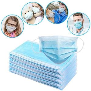 Wholesale OEM Acceptable Antiviral Face Mask Low Breathing Resistance With Elastic Ear Loop from china suppliers