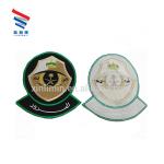 Custom Logo Woven Cotton/Twill Yarns Patches for School Club Promotion