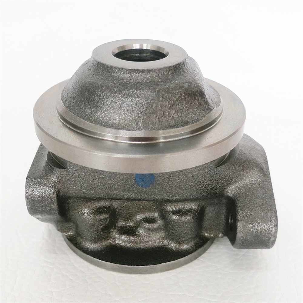 K27 Oil Cooled Bearing Housing Inletφ10+2-M8*1.25 Outletφ20.0+2-M8*1.25 For Turbocharger
