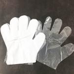 Restaurant Disposable Poly Gloves / Protective Disposable HDPE Food Contact