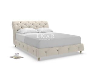 Wholesale Modern European Style Fabric Wooden Bed Frame from china suppliers