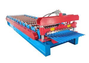 Wholesale Iron PPGI Steel Making Corrugated Roofing Sheet Forming Machine For 0.3mm Thick from china suppliers