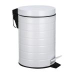 Stainless Steel Rolling Cover Dustbin for Sustainable Waste Management 3L/5L/8L
