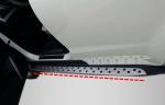 Original Aluminum car side protection strips / nerf bars for SSANGYONG KORANDO