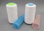 Dope Dyed 100 Polyester Spun Yarn On Plastic Tube 20-60s Sewing Thread For