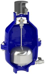 Wholesale Double And Single Float Air Relief Valves 4 Inch Flanged Ends 6000PSI from china suppliers