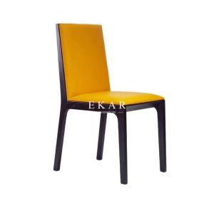 Wholesale Modern Upholstered Ash Wood Leather Dining Room Chair from china suppliers