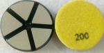 80mm Ceramic Bond Diamond Terrazzo Polishing Pads Fast Grinding Long Working