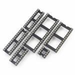 60VAC DIP SINGLE 2.54mm Pitch PBT Integrated IC Socket