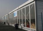 Heavy Duty Marquee Waterproof Canvas Glass Wall Tents For Outdoor Event