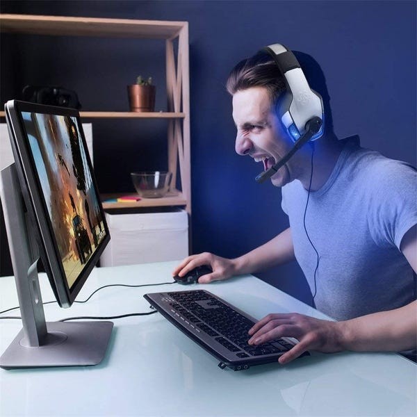 2.2kohm Hunterspider V4 Noise Cancelling Gaming Headset
