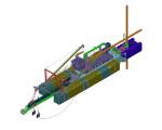 700mm Small River Small Sand Dredger For Sand Dredging From River Or Sea Sand