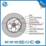 FRP 24core ADSS Fiber Optic Cable Arimid Yarn Member For Aerial