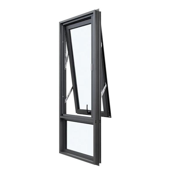 Water Tightness Level 6 Customize Thermal Break Aluminum Double Layer Glass