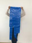 Biodegradable Medical Disposable PE Apron , Green Color Plastic Aprons For