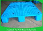 Heavy Duty Rackable 1 Ton Steel Reinforced blue Plastic Pallets 1200*1000mm