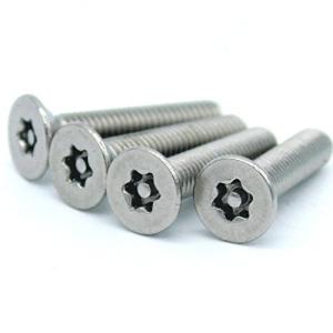 Wholesale Flat Head Anti Theft Security Screws Meets ISO 9001 Standards Certified Design from china suppliers