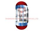 Panoramic Sightseeing Passenger Elevator With Center Opening Door 1600kg
